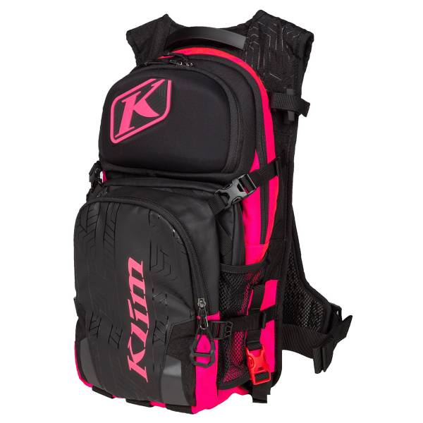 MOCHILA KLIM NAC PAK BLACK/KNOCKOUT PINK