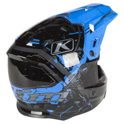 Casco Klim F3 ECE ( Negro - Azul)