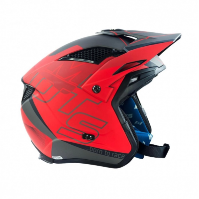 CASCO MOTS JUMP UP03 ROJO