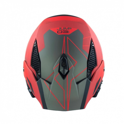 CASCO MOTS JUMP UP03 ROJO