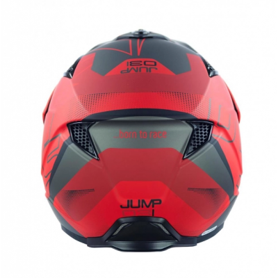 CASCO MOTS JUMP UP03 ROJO