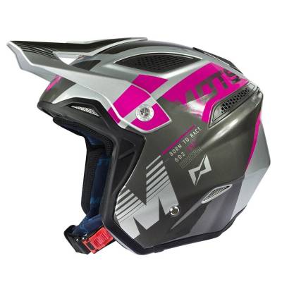 CASCO MOTS GO2 ROSA