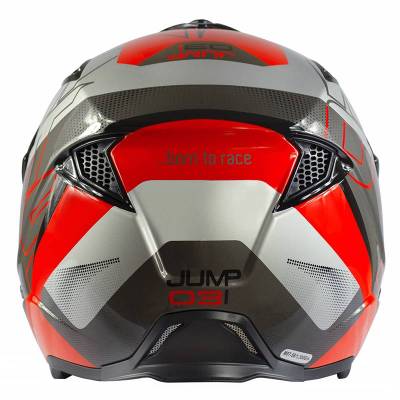 CASCO MOTS JUMP UP03 ROJO