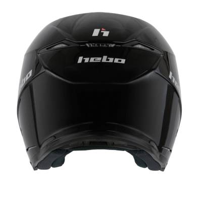 CASCO ZONE 5 MONOCOLOR NEGRO BRILLO