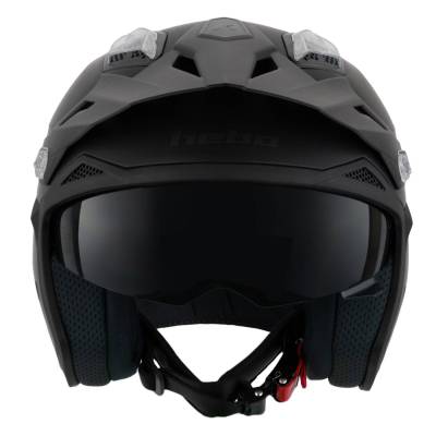 CASCO ZONE 5 MONOCOLOR NEGRO MATE