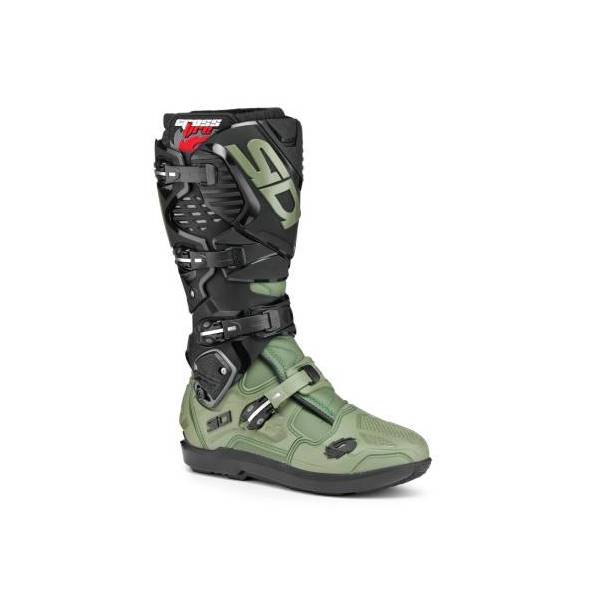 BOTAS SIDI CROSSFIRE 3 SRS VERDE MILITAR / NEGRO