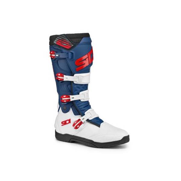 BOTAS SIDI X POWER SC BLANCO / AZUL / ROJO