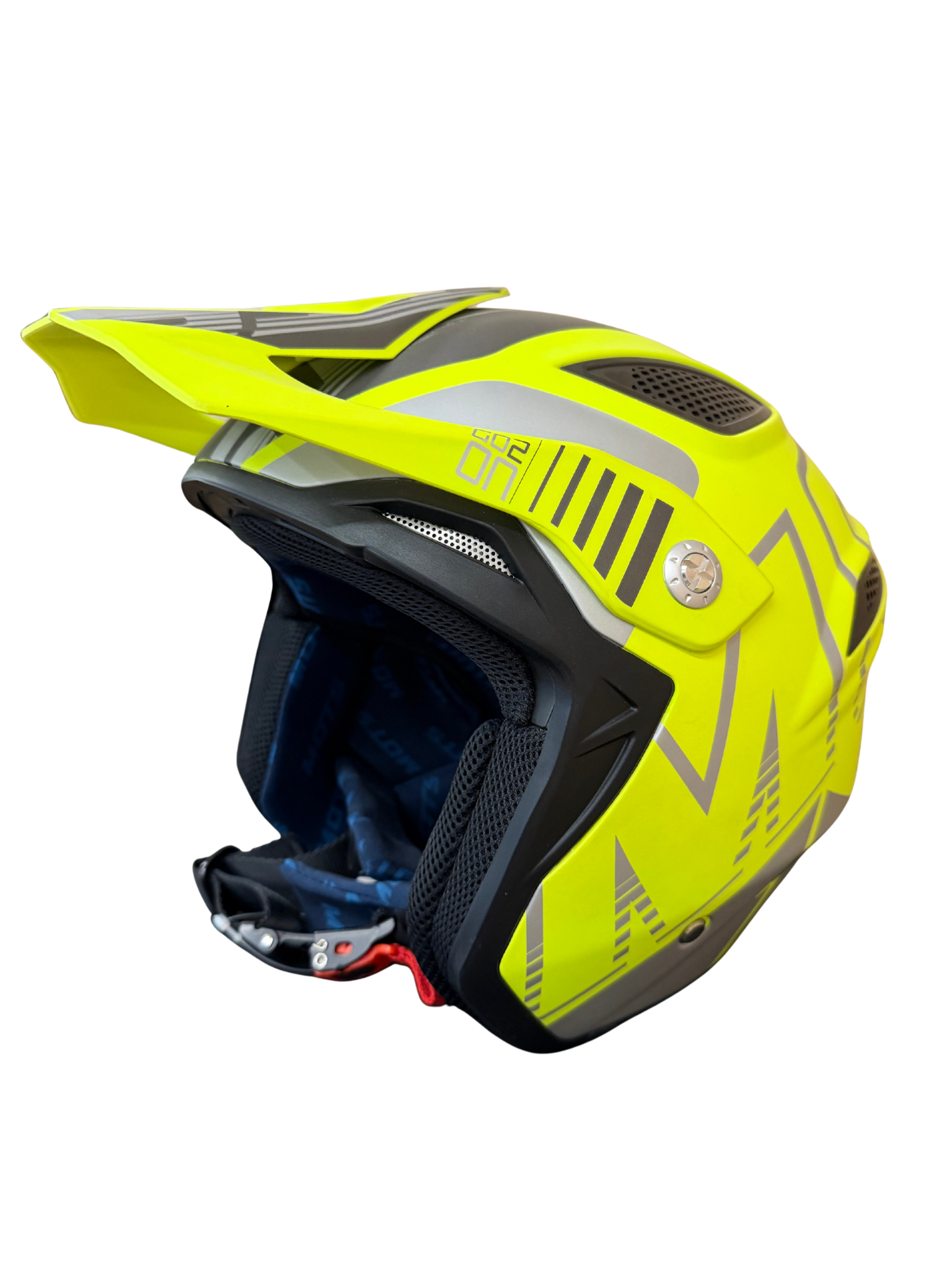 MOTS Trial Helmet Fluo Yellow