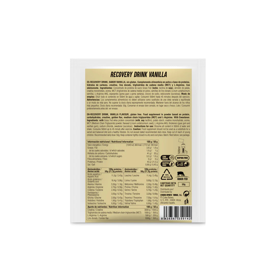 226ers Recovery Drink Vanilla - Monodose