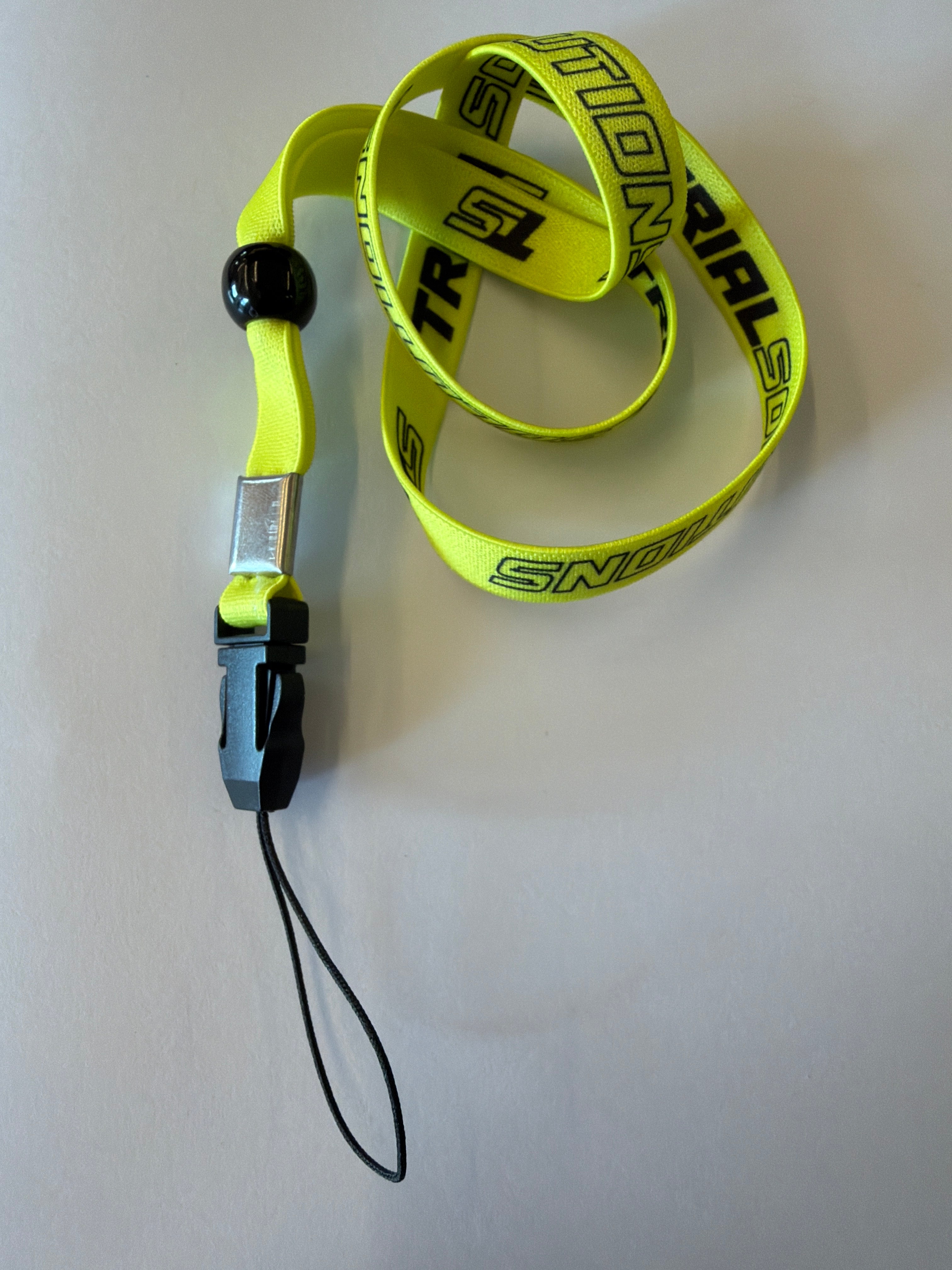 TRIALSOLUTIONS LANYARD (Stretchy) - YELLOW