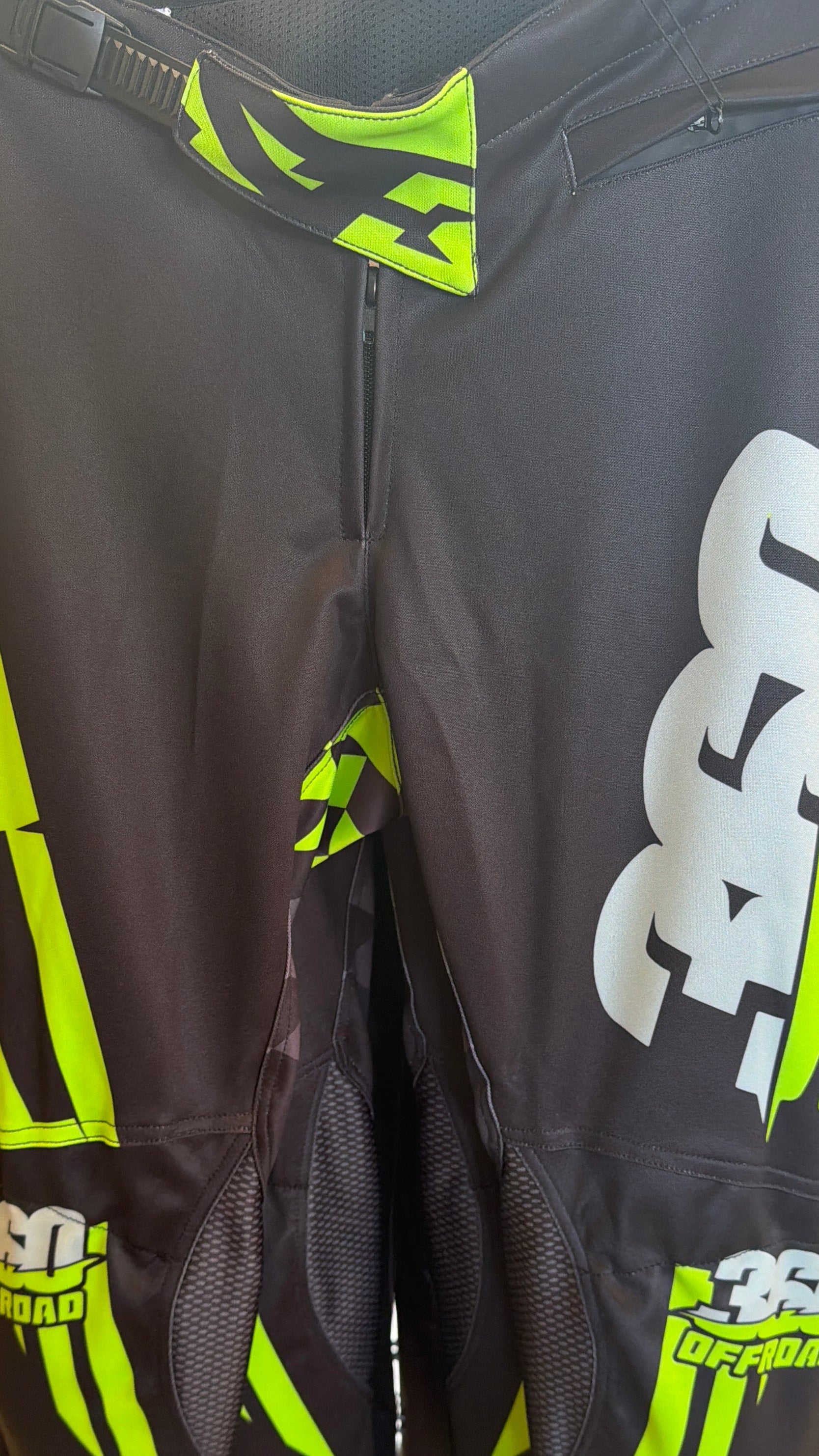 Pantalón Trial 360 OffRoad Negro/Verde