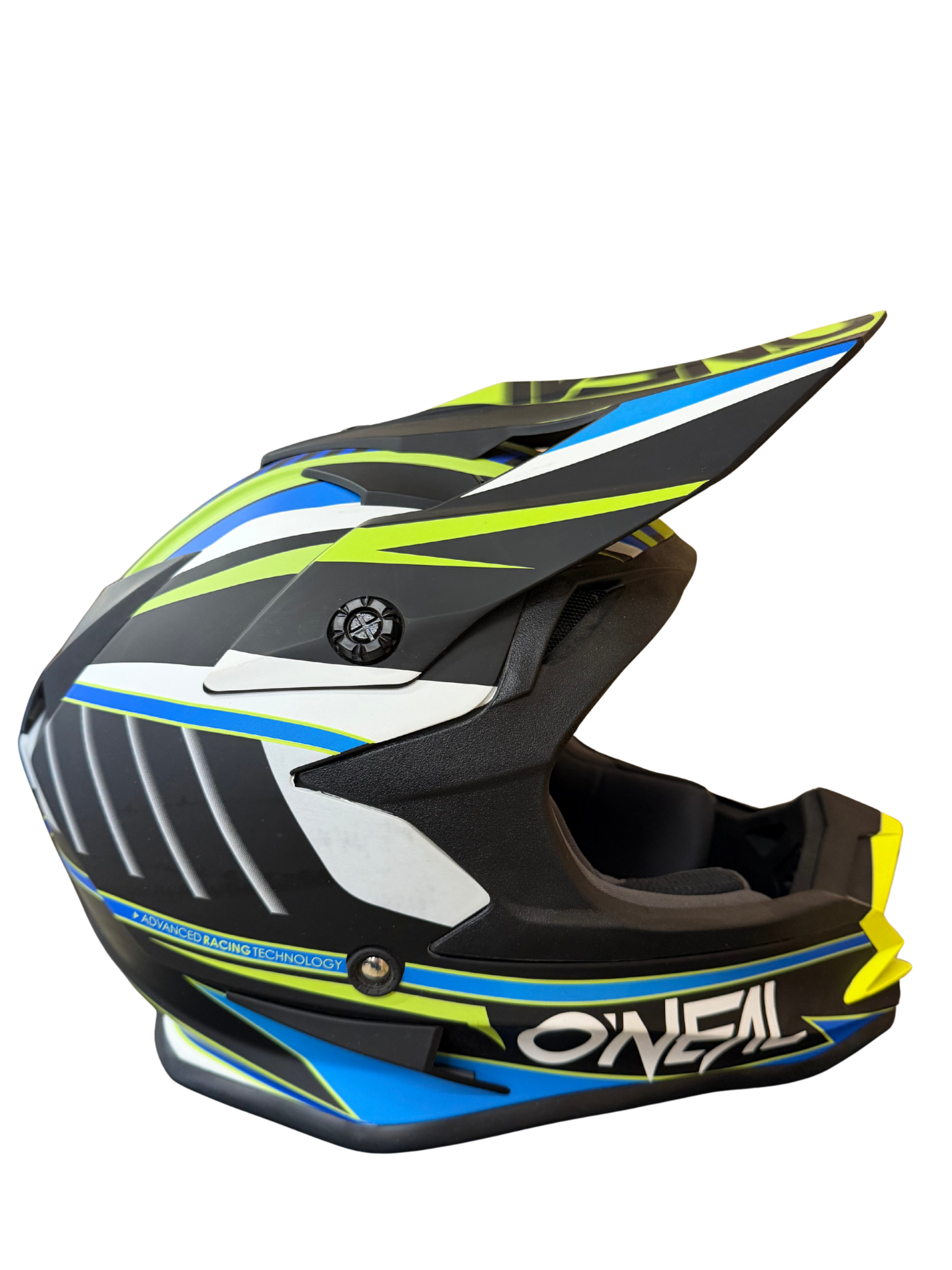 ONEAL Offroad Helmet - Black, Blue, Fluo