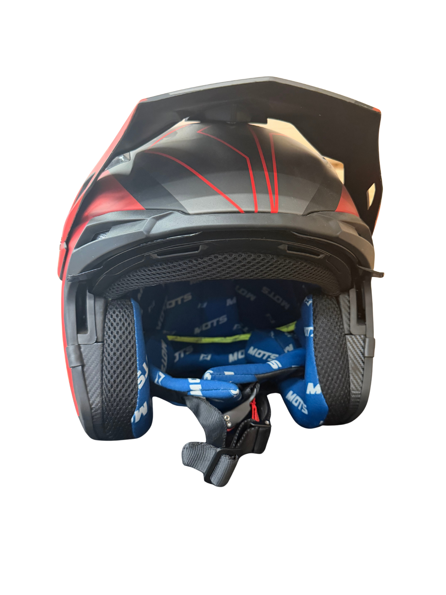 MOTS Trial Helmet Red
