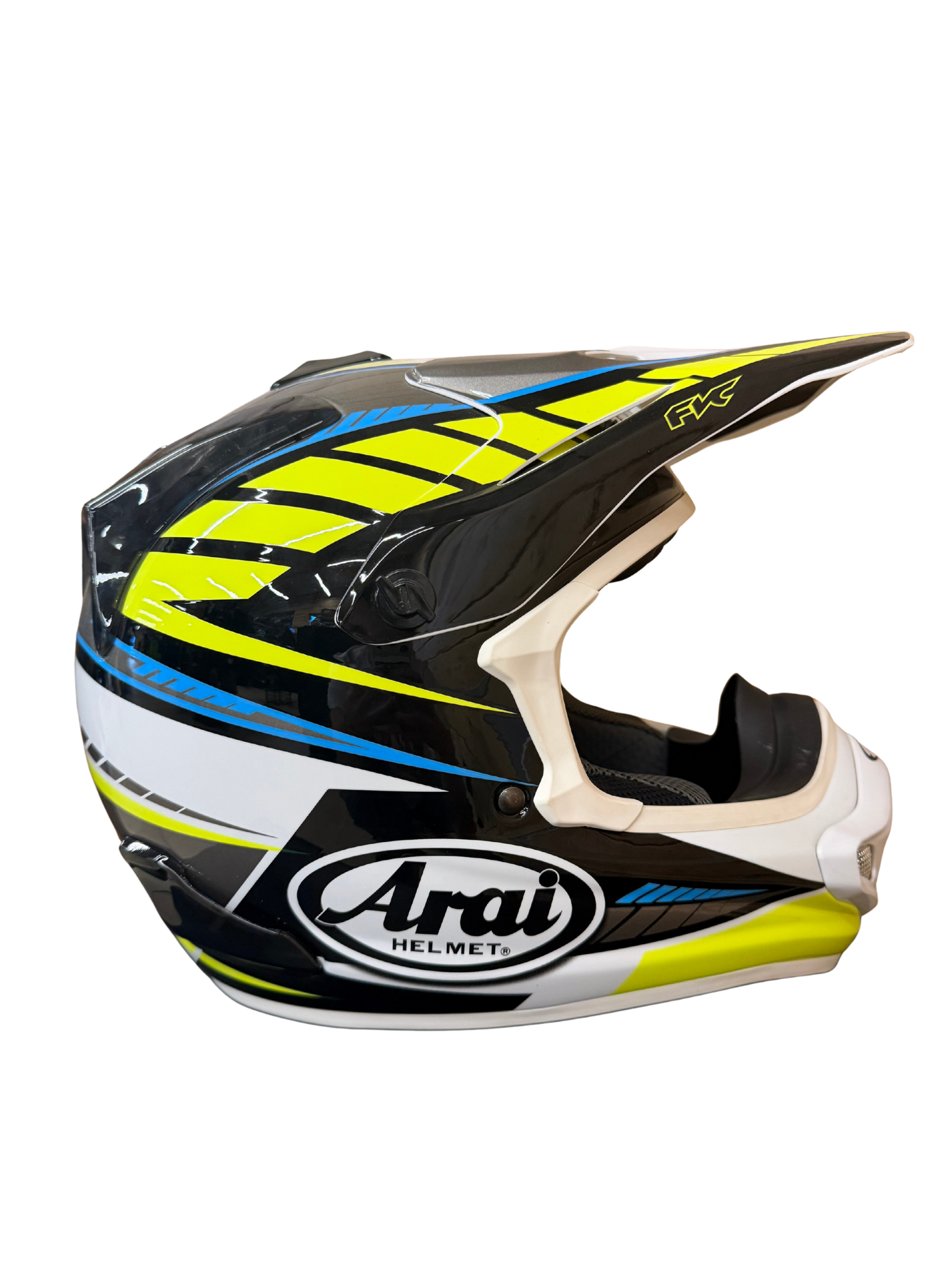 Arai Offroad Helmet - White, Black, Fluo