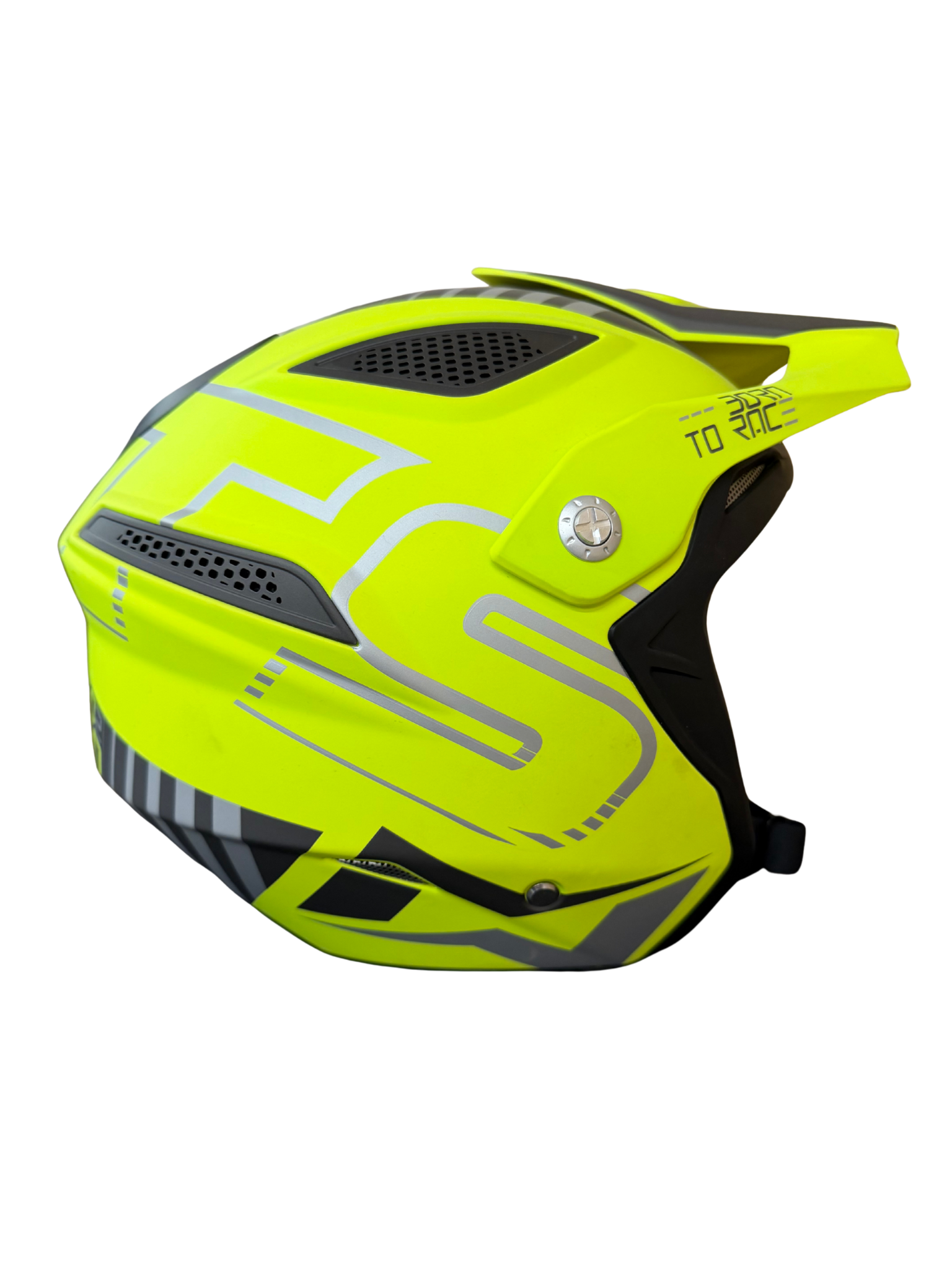 MOTS Trial Helmet Fluo Yellow