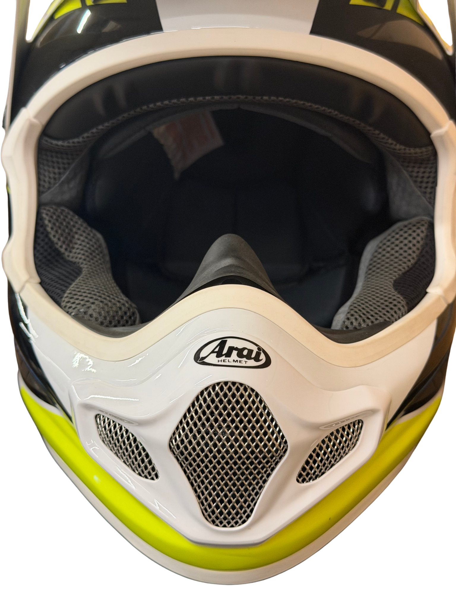 Arai Offroad Helmet - White, Black, Fluo