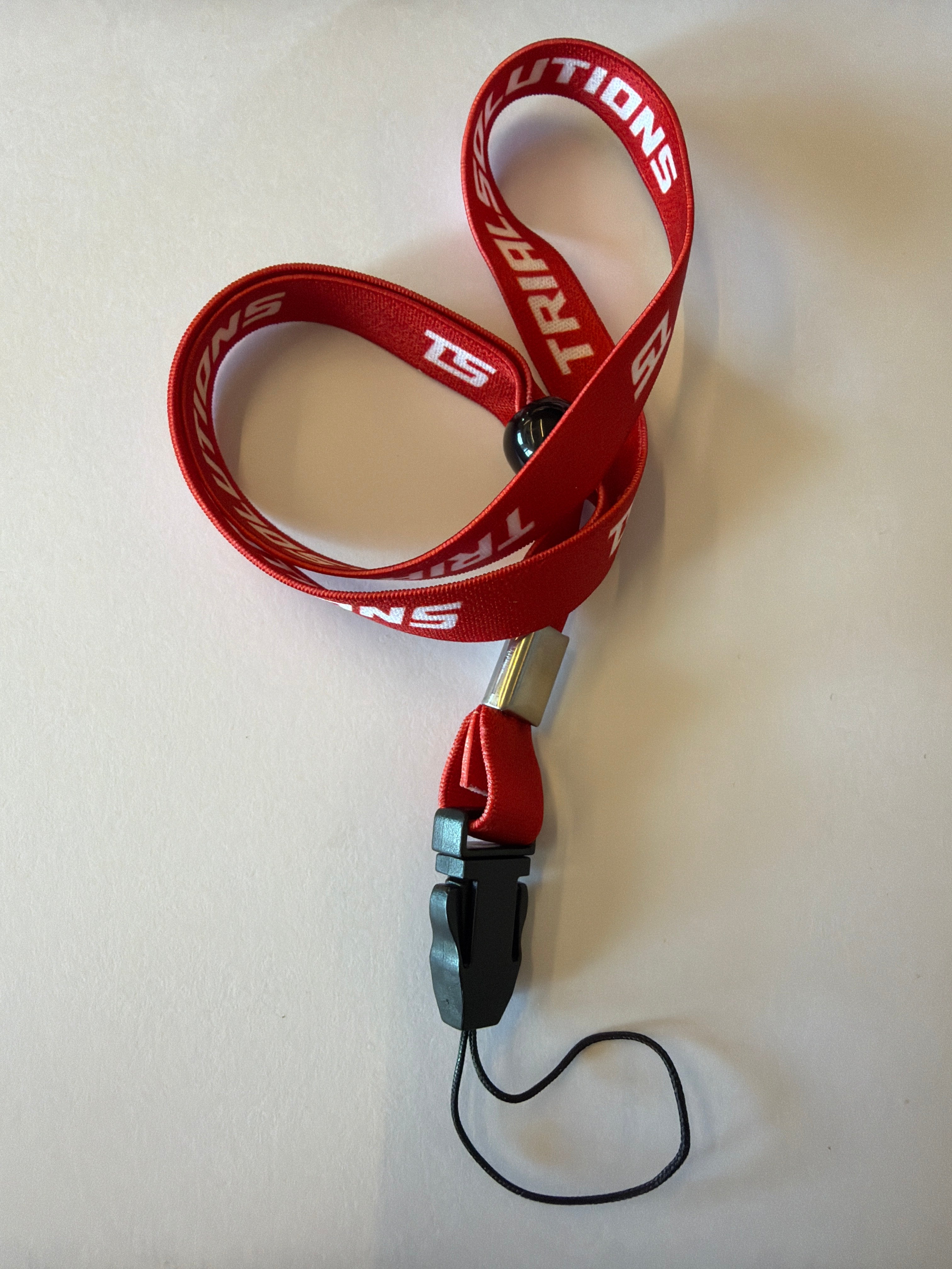 TRIALSOLUTIONS LANYARD (Stretchy) - RED