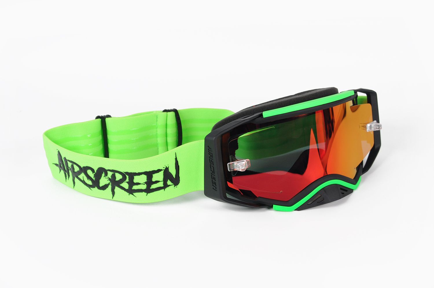AIRSCREEN AERO 01 EX GREEN GOGGLES