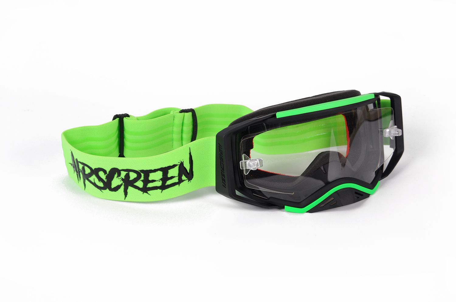 AIRSCREEN AERO 01 EX GREEN GOGGLES
