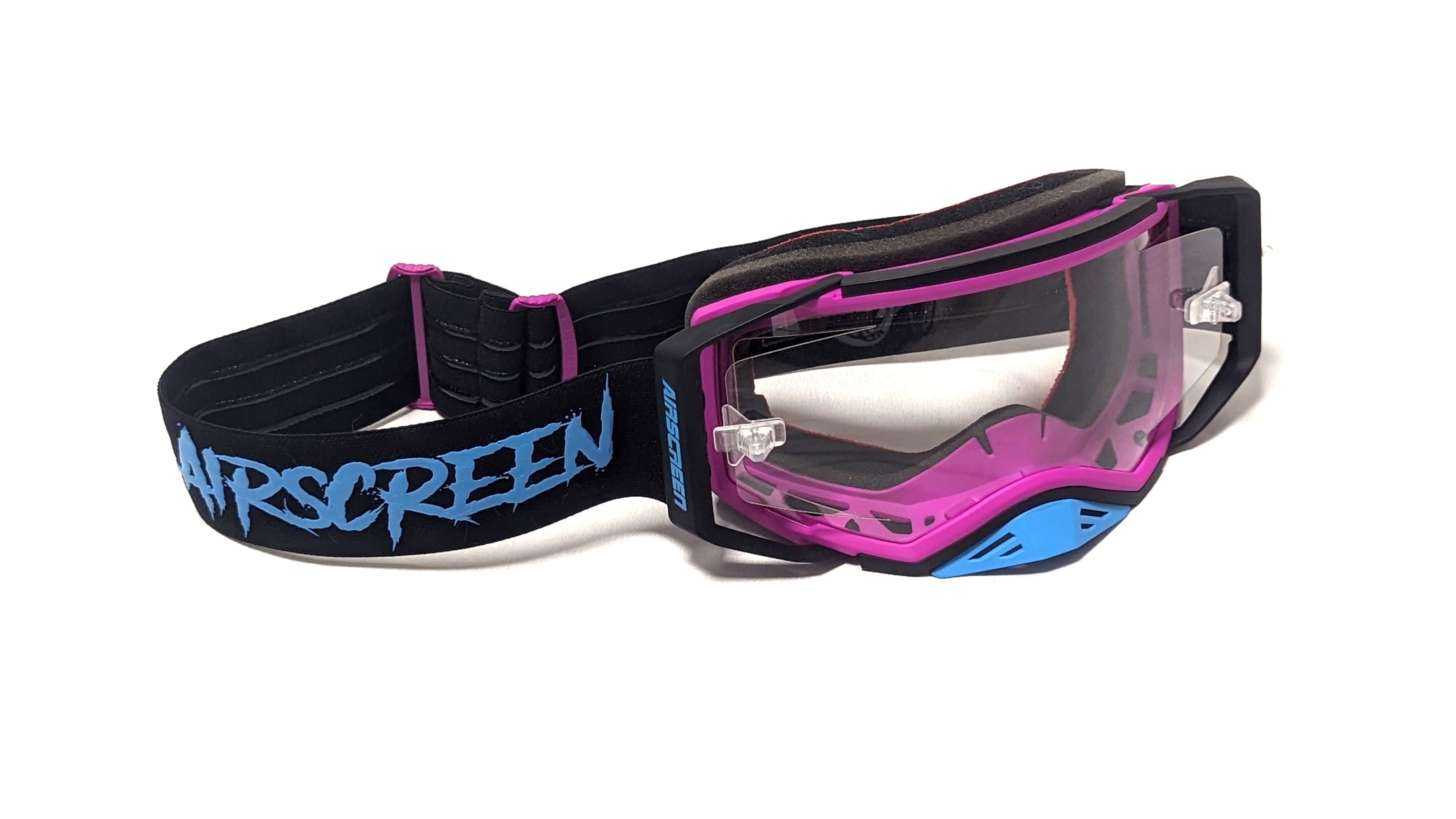 AIRSCREEN AERO 01 EX MAGENTA GOGGLES