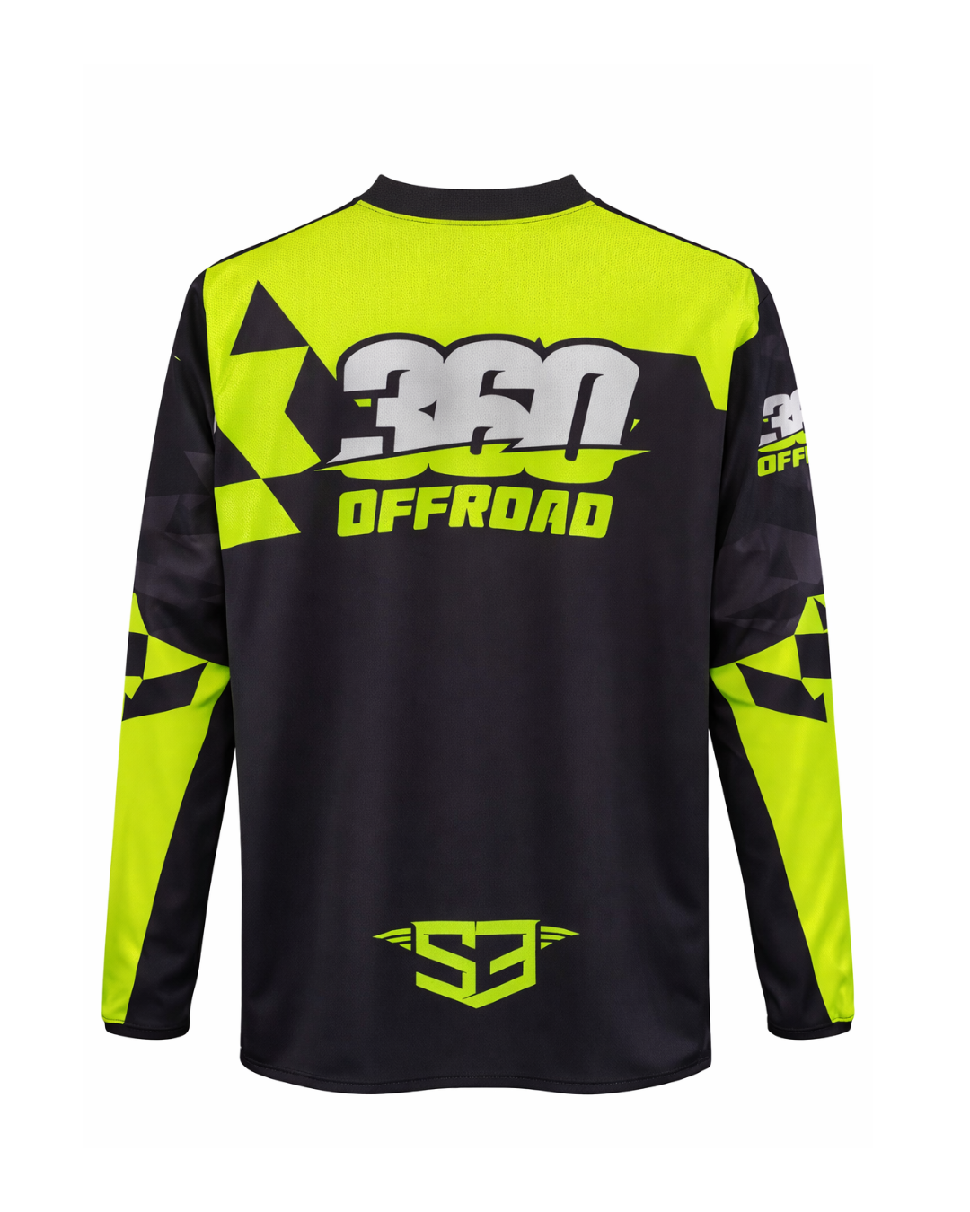 360 Offroad Jersey Fluor Green/Black