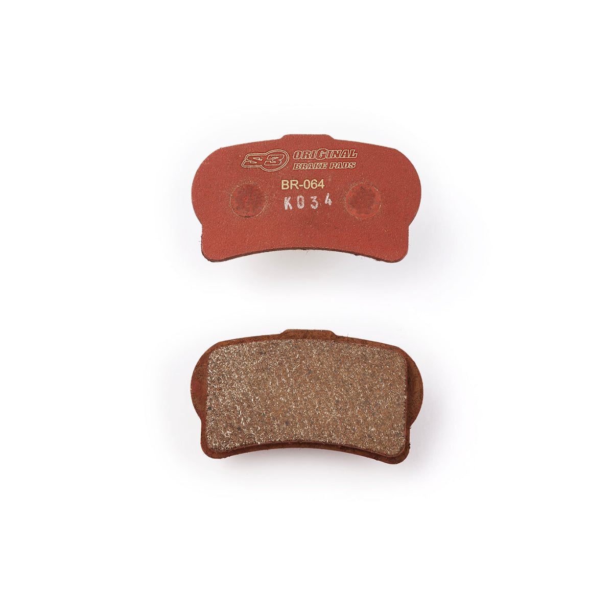 S3 ORIGINAL FRONT BRAKE PADS BRAKTEC / GALFER