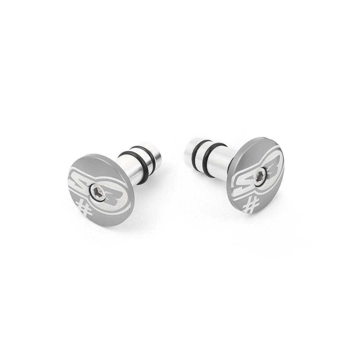 S3 “Too” Handlebar End Plugs SILVER