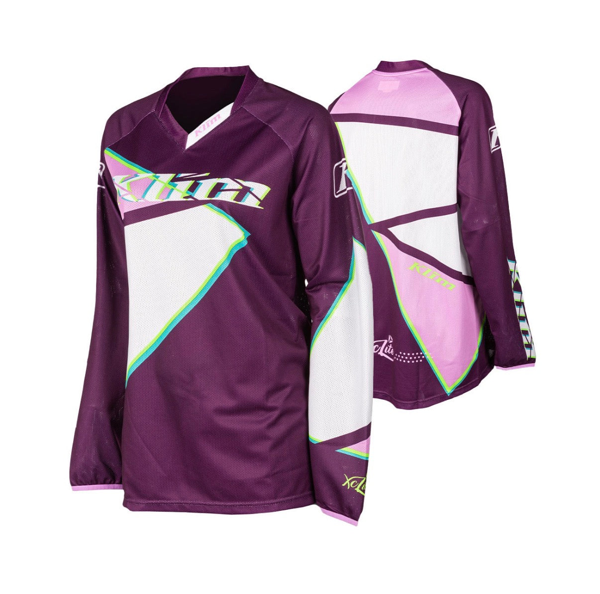 Klim Jersey Purple/White