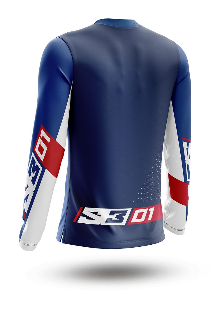 Jersey S3 Blue/White