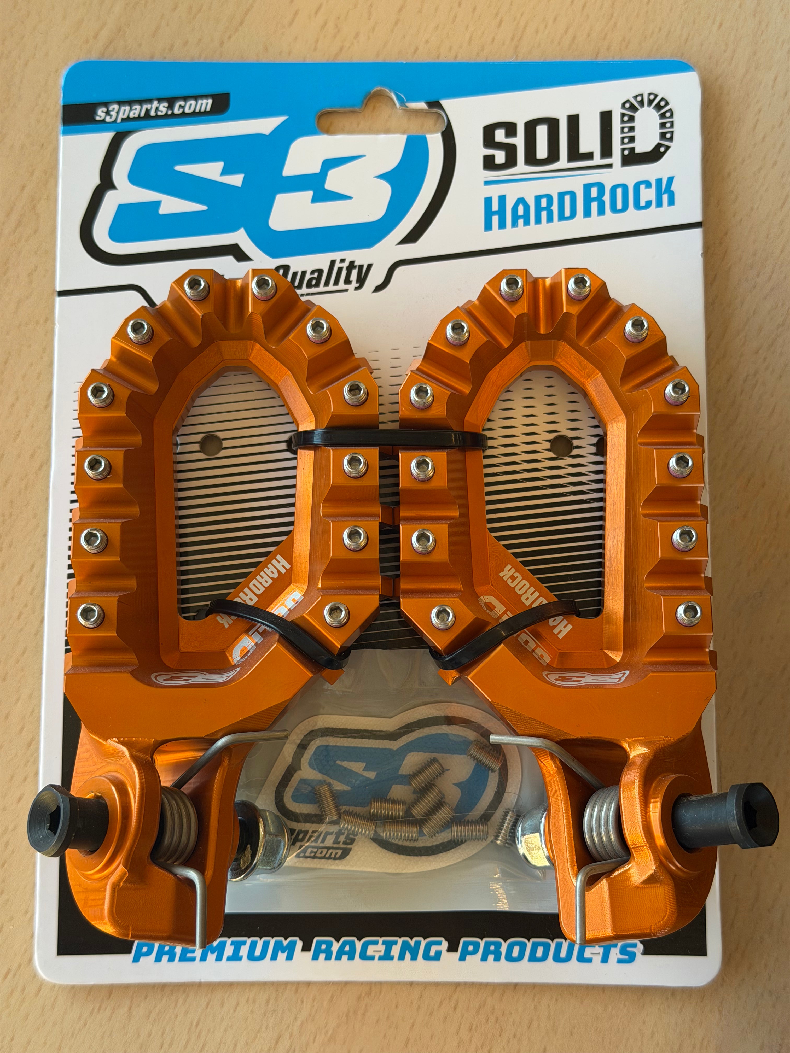 REPOSAPIÉS S3 HR SÓLIDO KTM