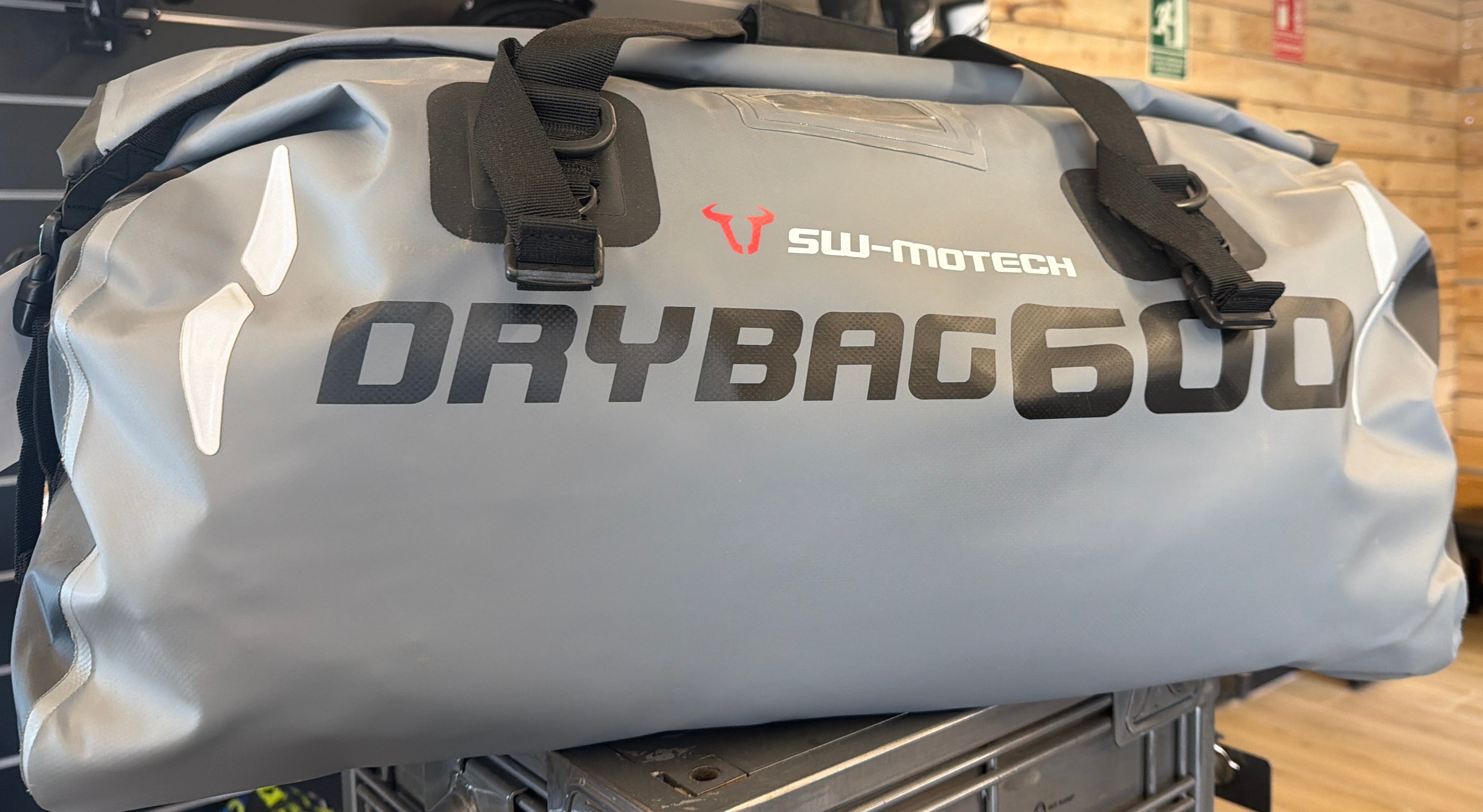 SW-Motech Drybag 600 tail bag - 60L - Grey/black - Waterproof