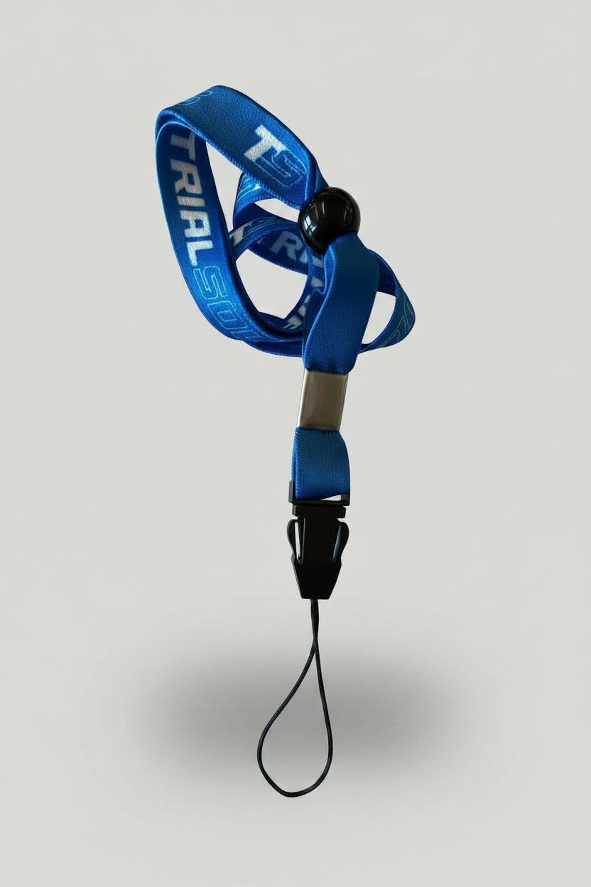 TRIALSOLUTIONS PREMIUM LANYARD BLUE