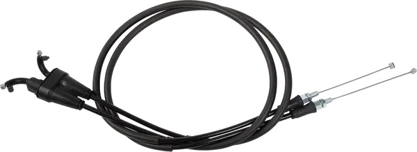 Black Vinyl Throttle Cable - Moose Offroad