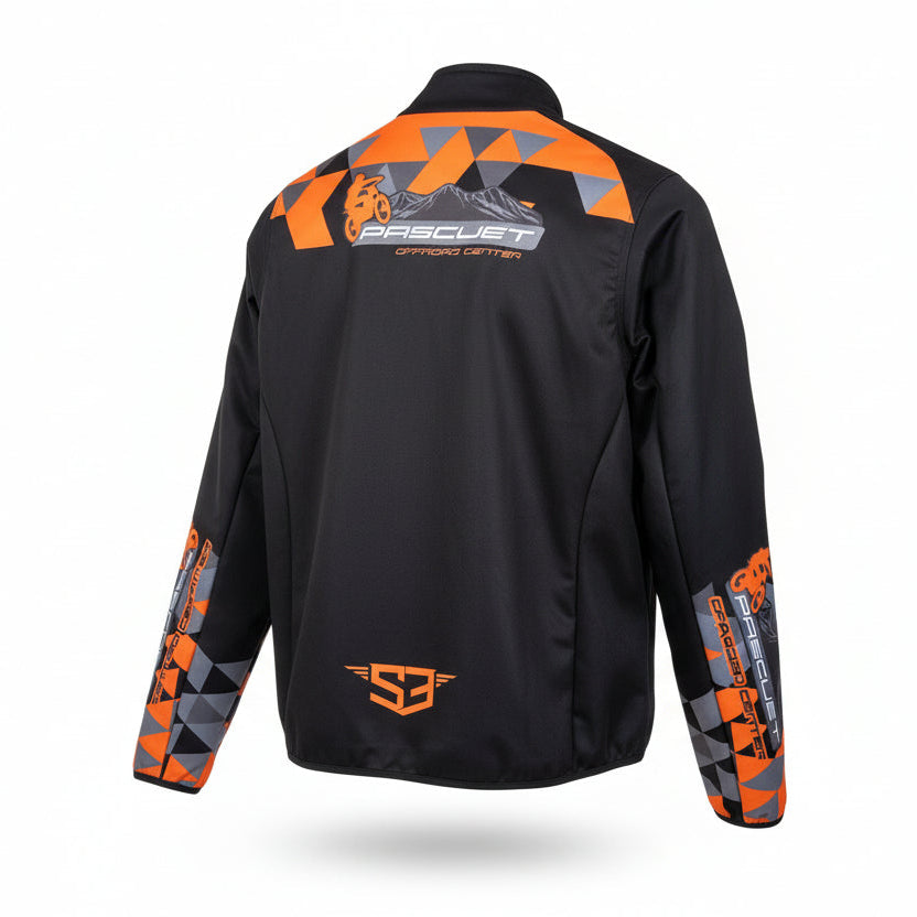 HYBRID JACKET PASCUET OFFROAD ORANGE