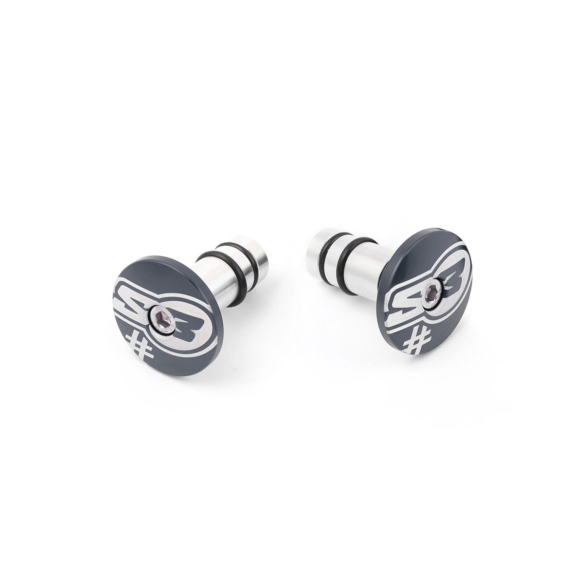 S3 “Too” Handlebar End Plugs TITANIUM